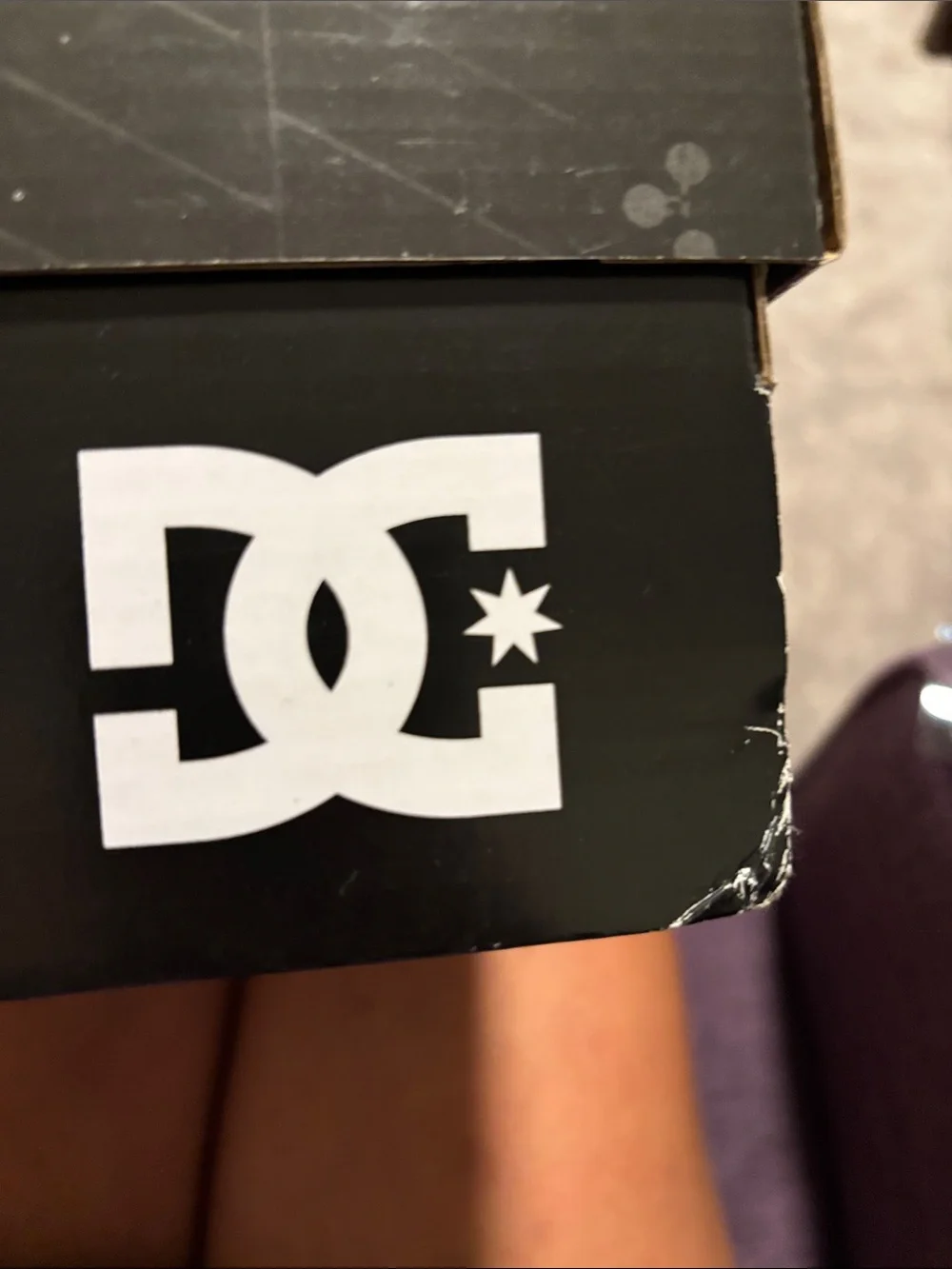 DC Kids Black Mid-Top Skate Sneakers